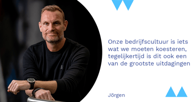  In deze blog doen wij een bakkie met Jörgen
