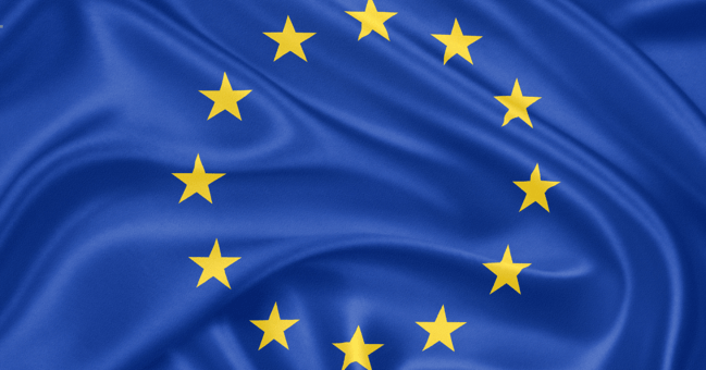  De vlag van Europa